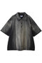 【UNISEX】Sunburn加工 Prime-Over S/Sポロシャツ メゾンスペシャル/MAISON SPECIAL BLK(ブラック)