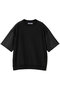 【UNISEX】サテン切替サイドZIP Tシャツ メゾンスペシャル/MAISON SPECIAL BLK(ブラック)