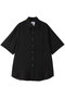 【UNISEX】トリアセ半袖シャツ メゾンスペシャル/MAISON SPECIAL BLK(ブラック)