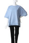 【UNISEX】オーバーダイエンブロイダリークルーネックTEE メゾンスペシャル/MAISON SPECIAL