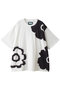 【UNISEX】フラワーパッチクルーネックTEE メゾンスペシャル/MAISON SPECIAL WHT(ホワイト)