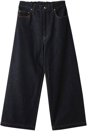メゾンスペシャル/MAISON SPECIALの【UNISEX】12.5ozリジットデニム ワイドパンツ(110600/110604)