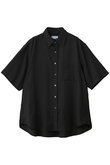 【UNISEX】Airyストライプギャバジン Prime-Over S/S シャツ