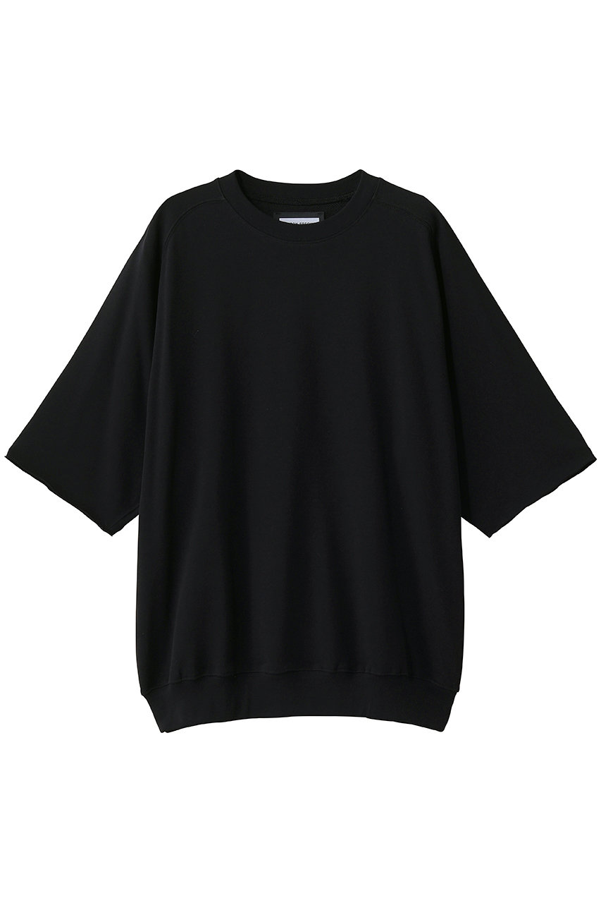 メゾンスペシャル/MAISON SPECIALの【UNISEX】SUVIN BREND ハイツイストミニ裏毛 スウェットTEE(BLK(ブラック)/11261411340)