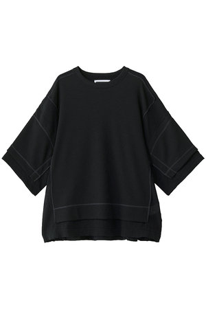 メゾンスペシャル/MAISON SPECIALの【UNISEX】異素材ドッキング DRYワッフル S/S TEE(110100/110102)