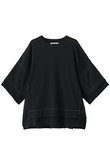 【UNISEX】異素材ドッキング DRYワッフル S/S TEE