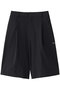 【UNISEX】PERTEX ワンタックショートパンツ メゾンスペシャル/MAISON SPECIAL BLK(ブラック)