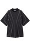 【UNISEX】スラブミックスジャージー ツギハギTEE S/S メゾンスペシャル/MAISON SPECIAL BLK(ブラック)