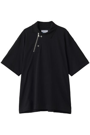 メゾンスペシャル/MAISON SPECIALの【UNISEX】アシンメトリーフロント ZIP S/S ポロシャツ(110100/110102)