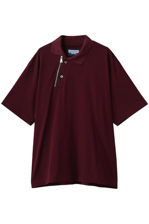 メゾンスペシャル/MAISON SPECIALの【UNISEX】アシンメトリーフロント ZIP S/S ポロシャツ(110100/110102)