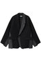 【UNISEX】カットオフ レイヤリングジャケット メゾンスペシャル/MAISON SPECIAL BLK(ブラック)