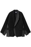 【UNISEX】カットオフ レイヤリングジャケット