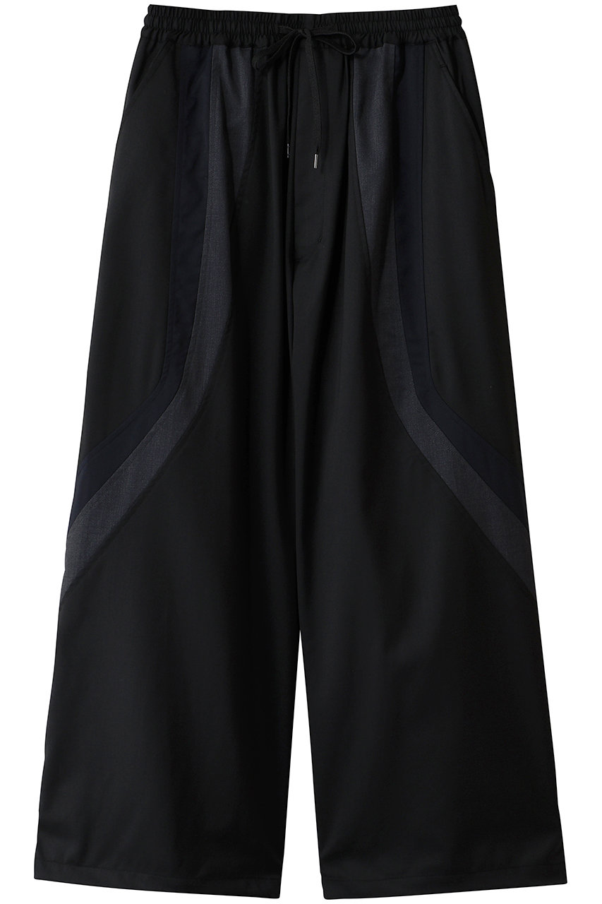 メゾンスペシャル/MAISON SPECIALの【UNISEX】スポーツライク切替パンツ(NVY(ネイビー)/11261461503)