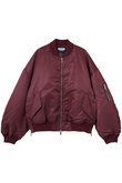 【UNISEX】Prime-Over Nylon MA-1 Bomber Jacket