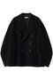 【UNISEX】オボイドスリーブ  6BダブルテーラードJKT メゾンスペシャル/MAISON SPECIAL BLK(ブラック)
