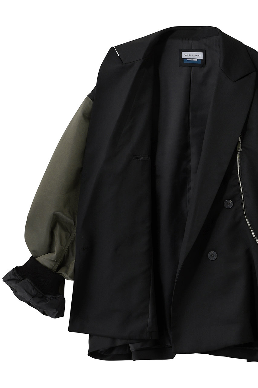 MAISON SPECIAL MA-1ドッキングジャケット サイズ2 MAISON SPECIAL(メゾンスペシャル)｜【UNISEX】MA-1ドッキング