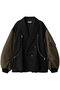 【UNISEX】MA-1ドッキングジャケット メゾンスペシャル/MAISON SPECIAL KHK(カーキ)