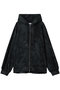 【UNISEX】グランジダメージ ZIPパーカー メゾンスペシャル/MAISON SPECIAL BLK(ブラック)