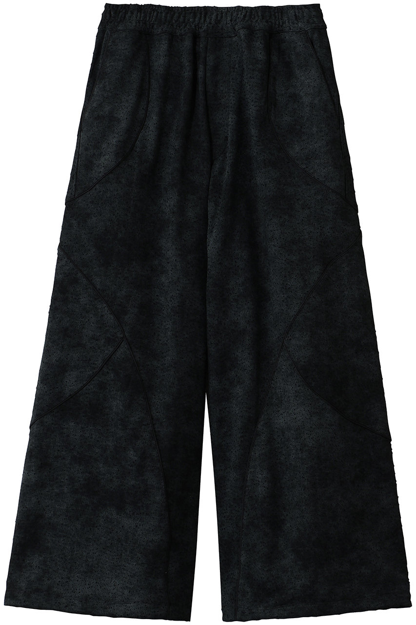 メゾンスペシャル/MAISON SPECIALの【UNISEX】グランジダメージ スウェットパンツ(BLK(ブラック)/11262461619)