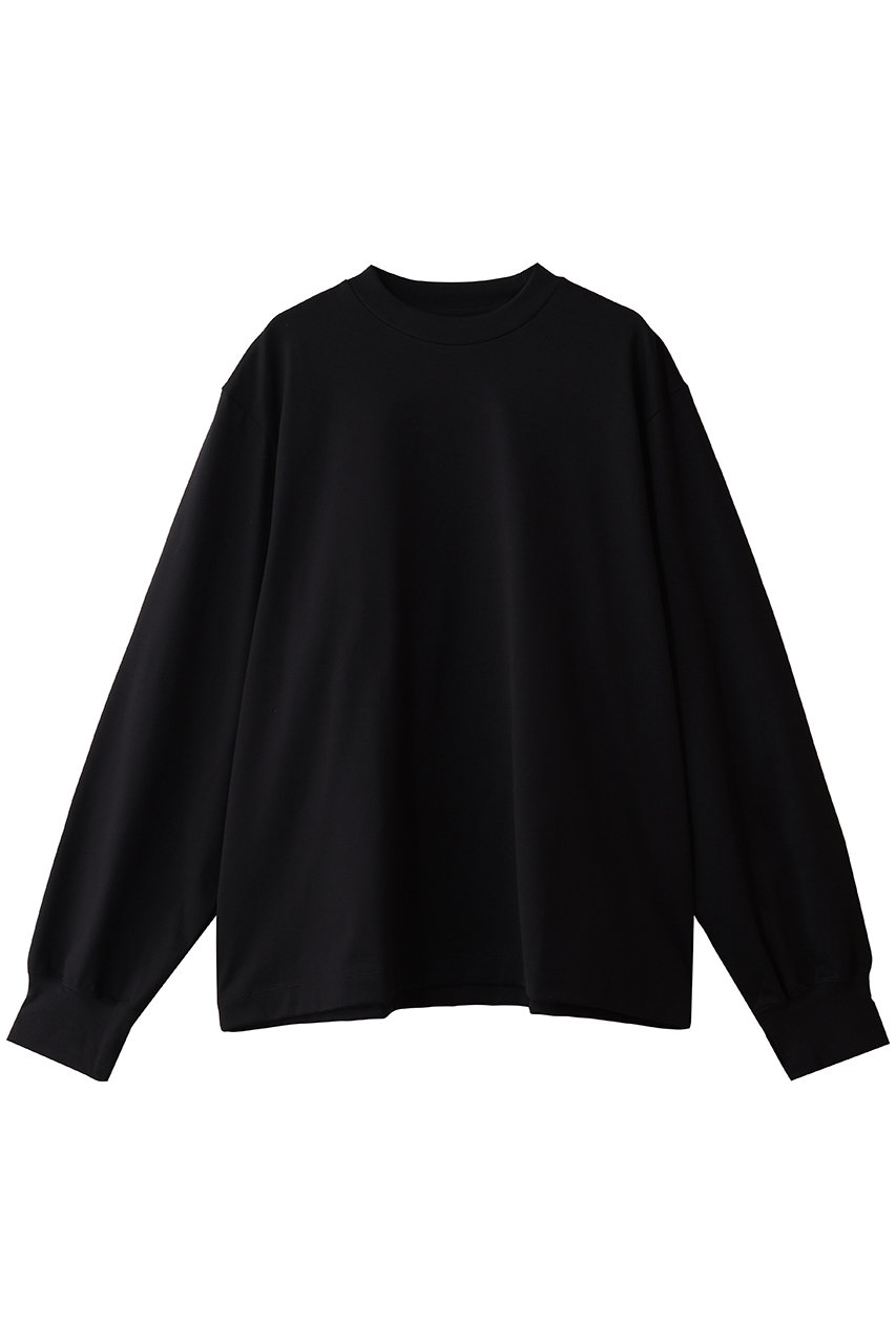 メゾンスペシャル/MAISON SPECIALの【UNISEX】シルキーヘビーオンス 天竺 L/S TEE(BLK(ブラック)/11262411601)