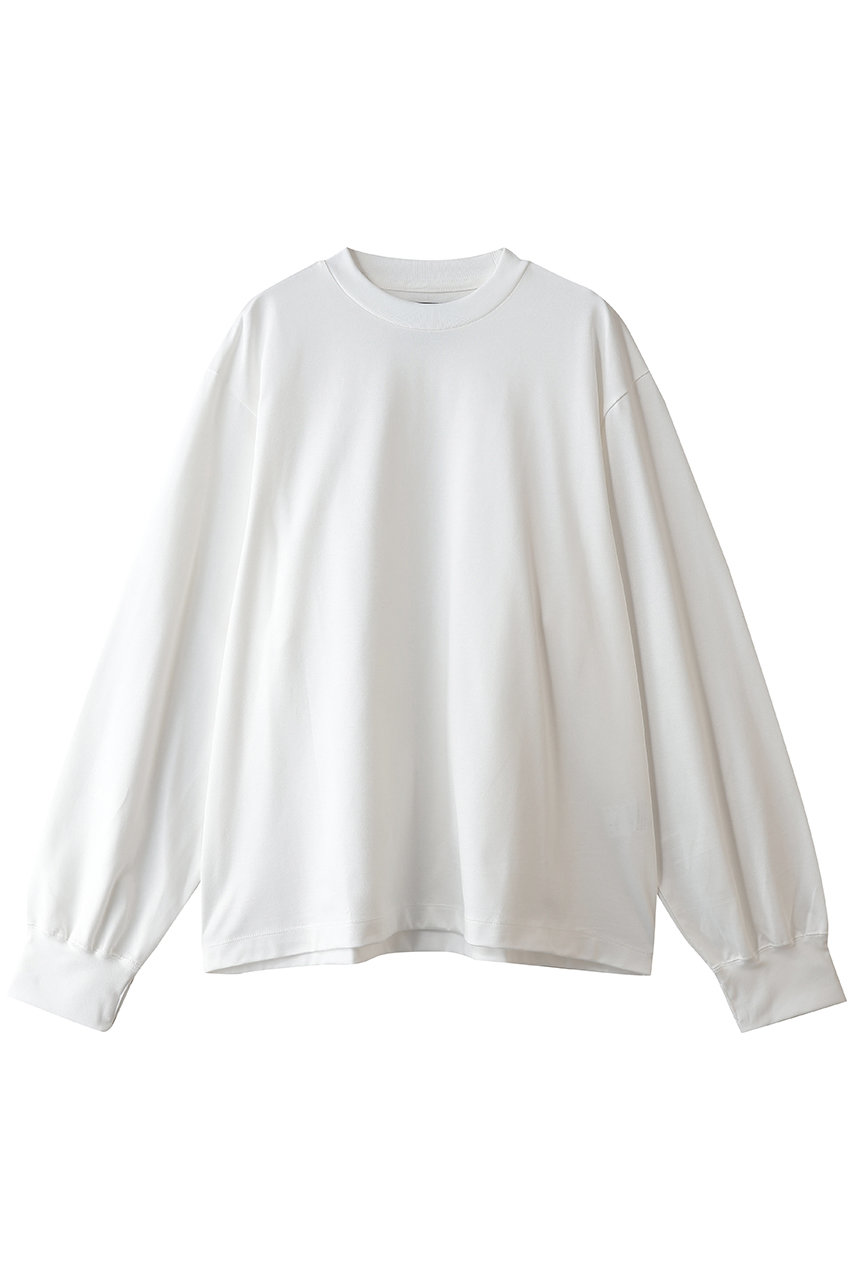 メゾンスペシャル/MAISON SPECIALの【UNISEX】シルキーヘビーオンス 天竺 L/S TEE(WHT(ホワイト)/11262411601)