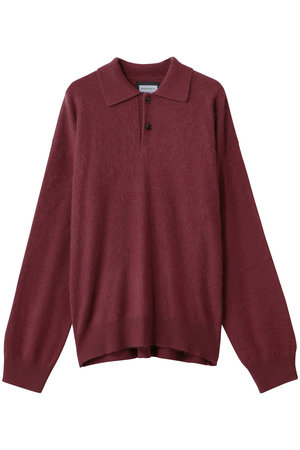 メゾンスペシャル/MAISON SPECIALの【UNISEX】Super140 EX FINE MERINO ニットポロシャツ(110300/110301)