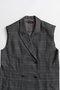 【予約販売】Classic Bicolor Oversized Vest/クラシックバイカラーオーバージレ メゾンスペシャル/MAISON SPECIAL
