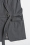 【予約販売】Belted Side-Open Vest/ベルテッドサイドオープンジレ メゾンスペシャル/MAISON SPECIAL