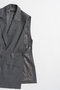 【予約販売】Belted Side-Open Vest/ベルテッドサイドオープンジレ メゾンスペシャル/MAISON SPECIAL