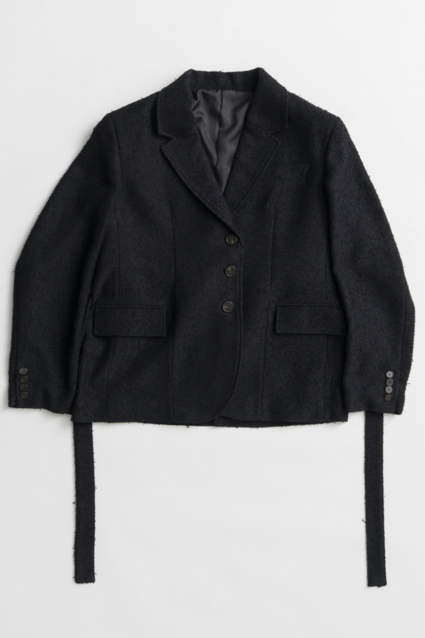 メゾンスペシャル/MAISON SPECIALのLoop Jacket/ループジャケット(BLK(ブラック)/21262115801)
