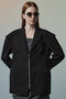 【予約販売】Oversized Jacket with Ribbed Waist/ウエストリブオーバージャケット メゾンスペシャル/MAISON SPECIAL