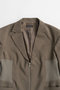 【予約販売】Oversized Jacket with Ribbed Waist/ウエストリブオーバージャケット メゾンスペシャル/MAISON SPECIAL