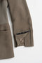 【予約販売】Oversized Jacket with Ribbed Waist/ウエストリブオーバージャケット メゾンスペシャル/MAISON SPECIAL