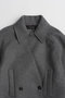 Super 140 Balloon Sleeve Wool Long Coat/スーパー140バルーンスリーブウールロングコート メゾンスペシャル/MAISON SPECIAL