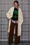 Super 140 Balloon Sleeve Wool Long Coat/スーパー140バルーンスリーブウールロングコート メゾンスペシャル/MAISON SPECIAL