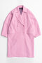 Super 140 Balloon Sleeve Wool Long Coat/スーパー140バルーンスリーブウールロングコート メゾンスペシャル/MAISON SPECIAL PNK(ピンク)