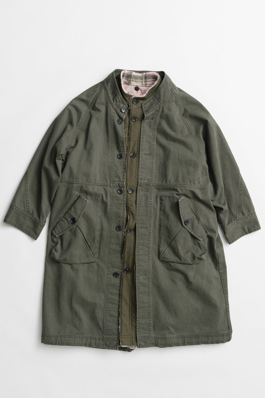 メゾンスペシャル/MAISON SPECIALの【予約販売】Mods Coat with Liner/ライナー付キモッズコート(KHK(カーキ)/21262165302)