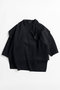 【予約販売】2WAY Scarf Middle Coat/2WAYマフラーミドルコート メゾンスペシャル/MAISON SPECIAL BLK(ブラック)