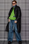 【予約販売】Stand Collar Leather Long Coat/ステンカラーレザーロングコート メゾンスペシャル/MAISON SPECIAL