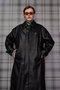 【予約販売】Stand Collar Leather Long Coat/ステンカラーレザーロングコート メゾンスペシャル/MAISON SPECIAL