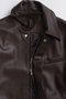 【予約販売】Stand Collar Leather Long Coat/ステンカラーレザーロングコート メゾンスペシャル/MAISON SPECIAL