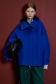 Oversized High-Neck Midi Coat/オーバーハイネックミディコート