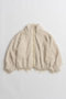 【予約販売】Feather High-Neck Blouson/フェザーハイネックブルゾン メゾンスペシャル/MAISON SPECIAL IVR(アイボリー)