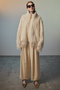 【予約販売】Feather High-Neck Blouson/フェザーハイネックブルゾン メゾンスペシャル/MAISON SPECIAL