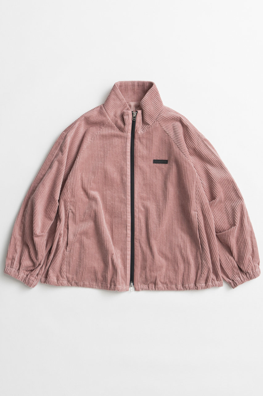 MAISON SPECIAL Corduroy High-Neck Blouson/コーデュロイハイネックブルゾン (PNK(ピンク), FREE) メゾンスペシャル ELLE SHOP