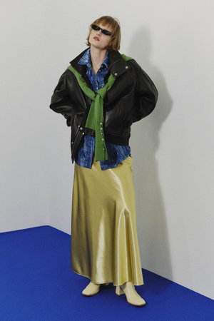 メゾンスペシャル/MAISON SPECIALの【予約販売】Sheep Leather Swing Top Blouson/SHEEP LEATHERスイングトップブルゾン(110800/110802)