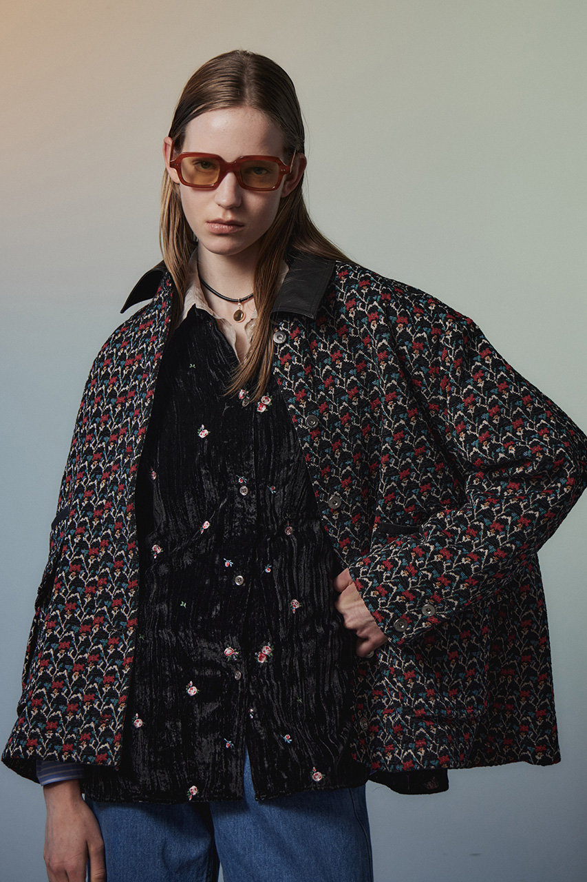 PHENOMENON  13ss ジャガード織り　フラワージャケット MAISON SPECIAL(メゾンスペシャル)｜【予約販売】Flower Jacquard