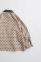 【予約販売】Flower Jacquard Utility Jacket/フラワージャガードユーティリティジャケット メゾンスペシャル/MAISON SPECIAL