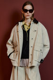 Haircalf-Like Utility Jacket/ハラコライクユーティリティージャケット