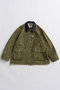 【予約販売】Haircalf-Like Utility Jacket/ハラコライクユーティリティージャケット メゾンスペシャル/MAISON SPECIAL GRN(グリーン)